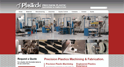 Desktop Screenshot of plastechfab.com